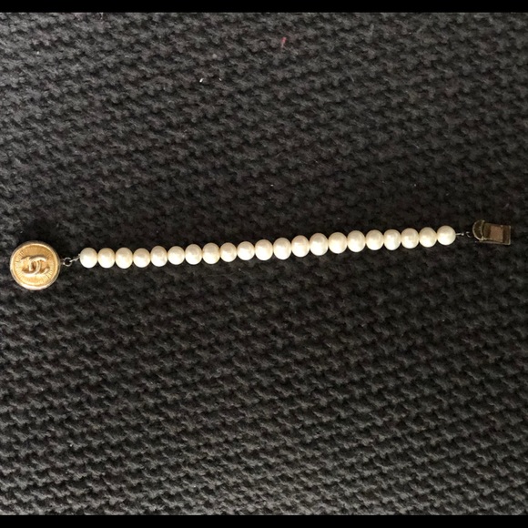 Vintage CHANEL Button Bracelet - Picture 3 of 5